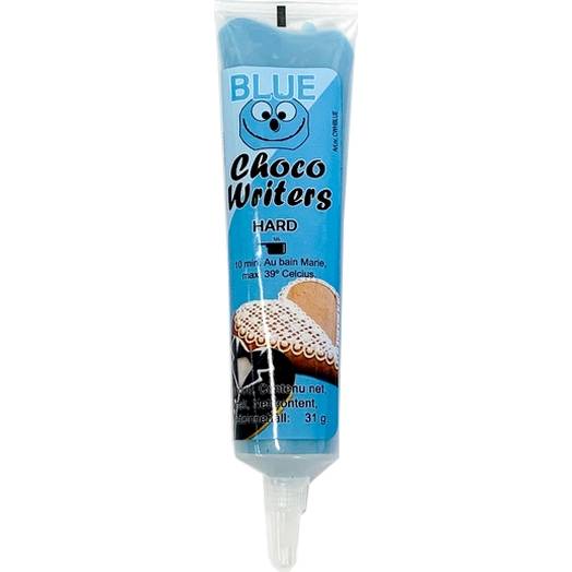 Čokoládová poleva v tubě na psaní modrá 32g - Tasty Me