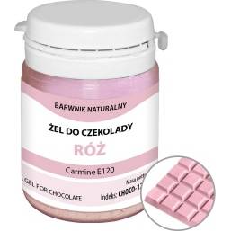 Přírodní gelová barva do čokolády Food Colours (35 g) Pink CHOCO-121 dortis
