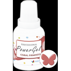 Gelová barva Food Colours PowerGel (20 g) Coral Firmness PG-036 dortis