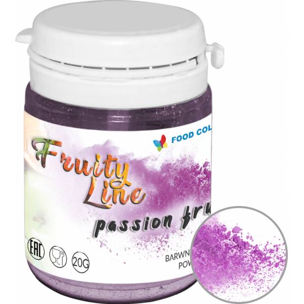 Přírodní prášková barva Food Colours FruityLine (20 g) Passion Fruit WS-PN-036 dortis