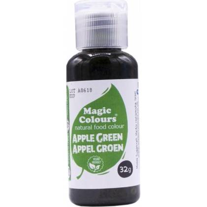 Gelová barva přírodní 32g Apple Green - Magic Colours