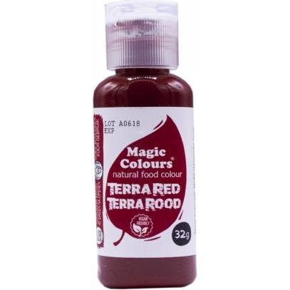 Gelová barva přírodní 32g Terra Red - Magic Colours