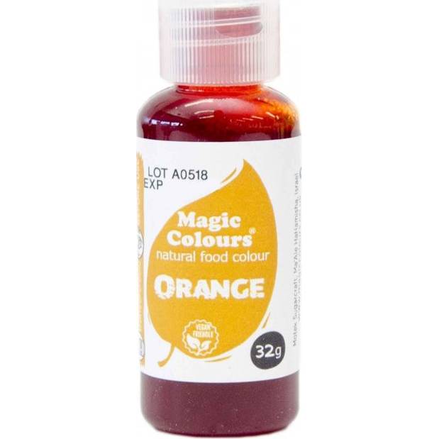 Gelová barva přírodní 32g Orange - Magic Colours