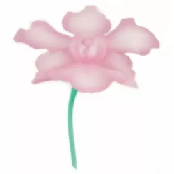 Stencil pro airbrush orchidej - Martellato