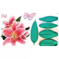 Silikonová forma žilkovač orchidej - Galias Moulds