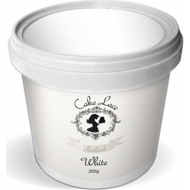 Bílá jedlá krajka 500g - Cake Lace