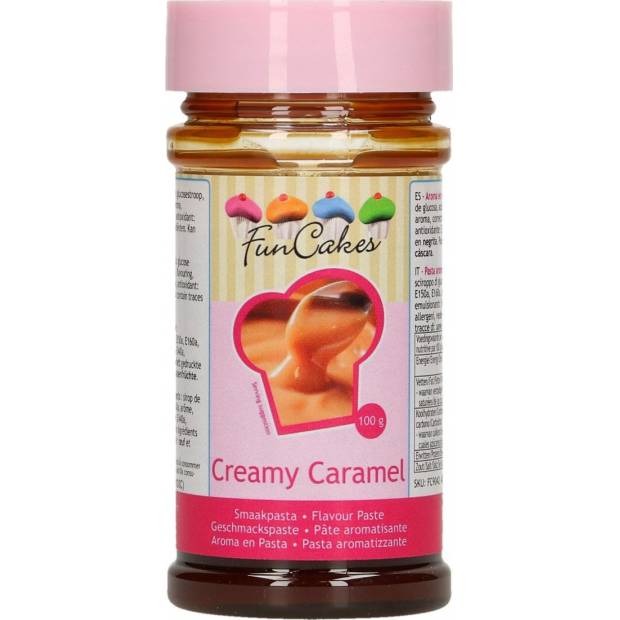 Ochucovací pasta krémový karamel 100g - FunCakes