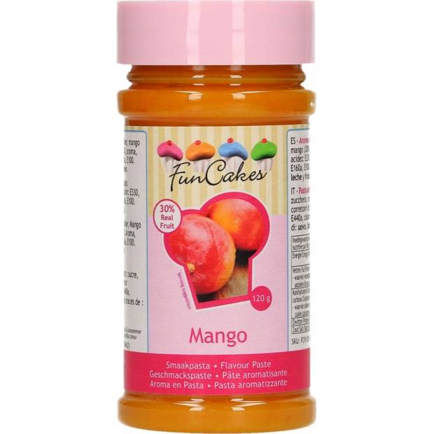 Ochucovací pasta mango 100g - FunCakes