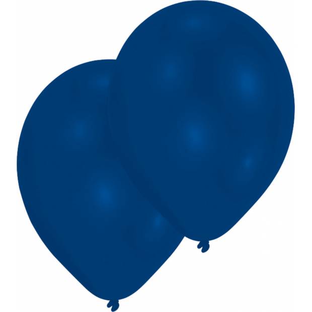 Latexové balónky modré 50ks 25cm - Amscan