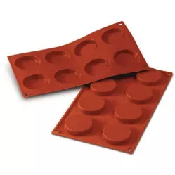 Silikonová forma na florentýnky 280ml na 8ks - Silikomart