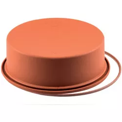 Silikonová forma na dort kulatá 18 x 6,5cm 1500ml Genoise - Silikomart