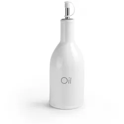 Bílá keramická nádoba na olej 0,4l - Ibili