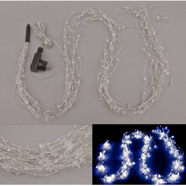 Řetěz s LED světýlky, do zásuvky, venkovní IP44  barva studená bílá LED877163 Art