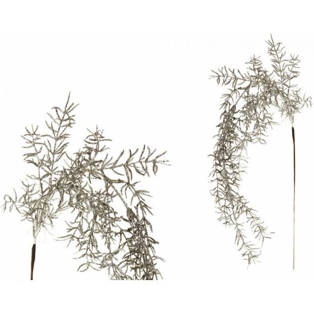 Asparagus převislý, stříbrná barva. NL0071-SIL Art