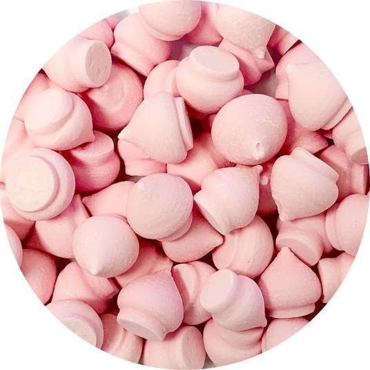 Cukrové pusinky růžové (50 g) FL258293 dortis