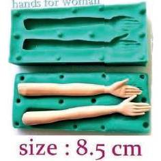 Silikonová forma ruce ženy - Galias Moulds