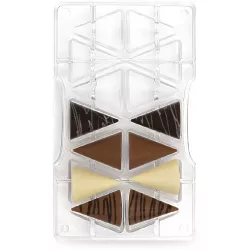 Polykarbonátová forma na čokoládu kužel střední - Decora
