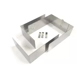 Nastavitelná forma hranatá střední (výška 8cm) - DR ranty