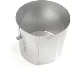 Nastavitelná forma kruhová 15-21 cm (výška 14cm) BEZ MĚŘÍTKA - DR ranty