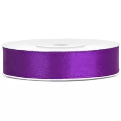 Fialová stuha 12mm x 25m - PartyDeco