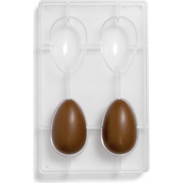 Polykarbonátová forma na čokoládu vajíčka 9x5cm - Decora
