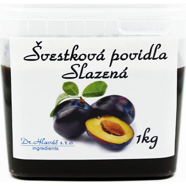 ŠVESTKOVÁ POVIDLA slazená 1kg - Dr. Hlaváč