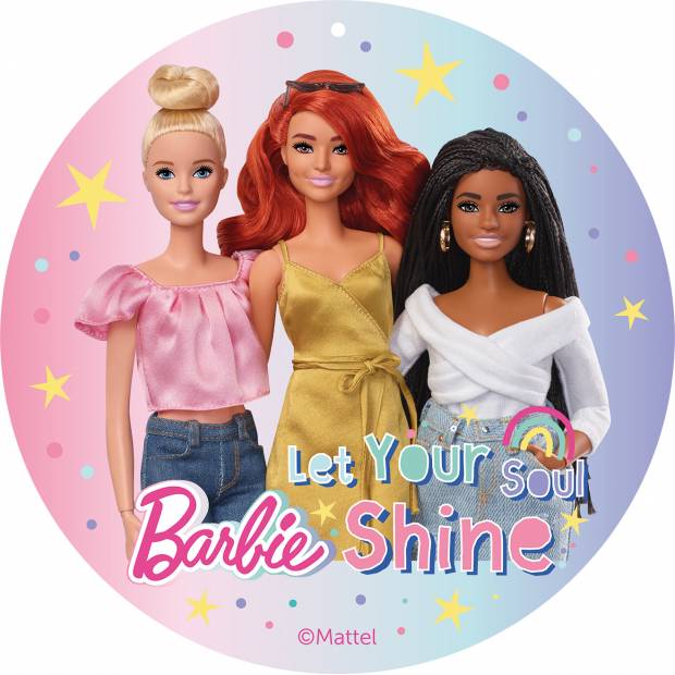 Fondánový list Barbie Shine 20cm - Dekora
