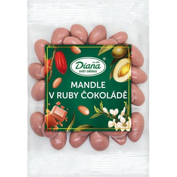 Diana Mandle v ruby čokoládě (100 g) 5935 dortis