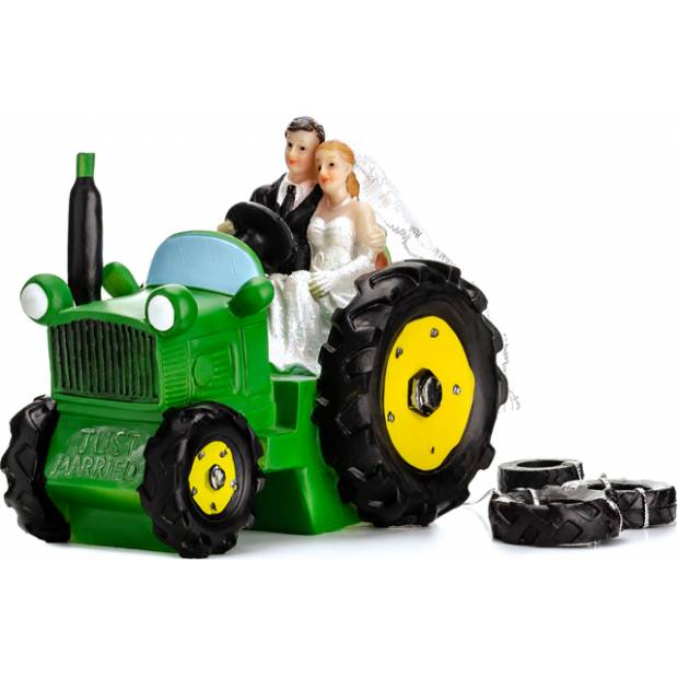 Svatební figurka traktorista 11cm - PartyDeco