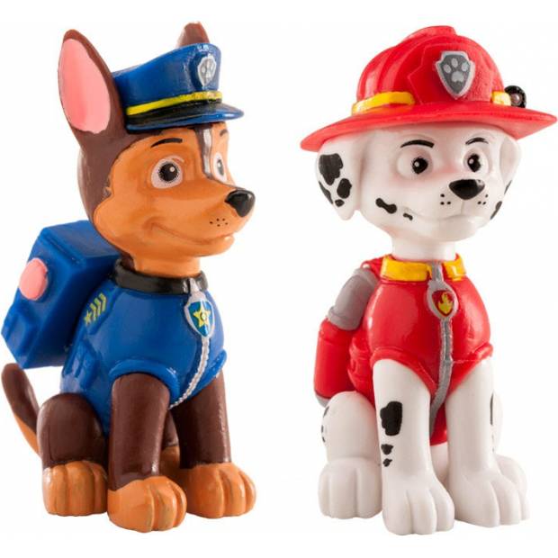 Figurka Paw Patrol Chase a Marshall 6cm - Dekora