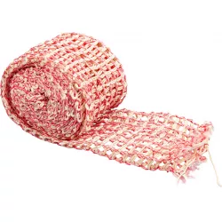 Síťka pro uzení masa 18cm 3m červeno krémová elastická - BIOWIN