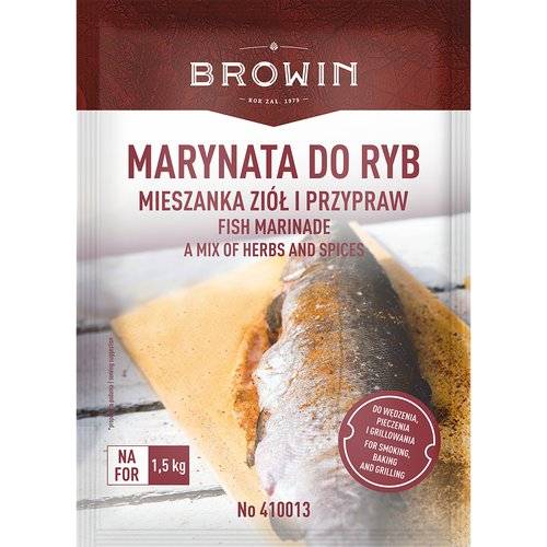 Směs bylin a koření pro marinování ryb 120g - BIOWIN