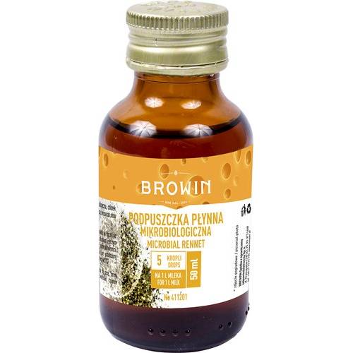 Tekuté mikrobiální syřidlo na sýr 50ml - BIOWIN