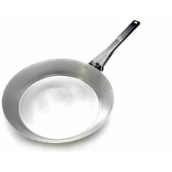 Ocelová pánev 26 cm síla 2mm vypálená - Czech gastro profi