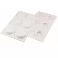 Silikonová forma Chablon kulatý 6x 50ml - Silikomart