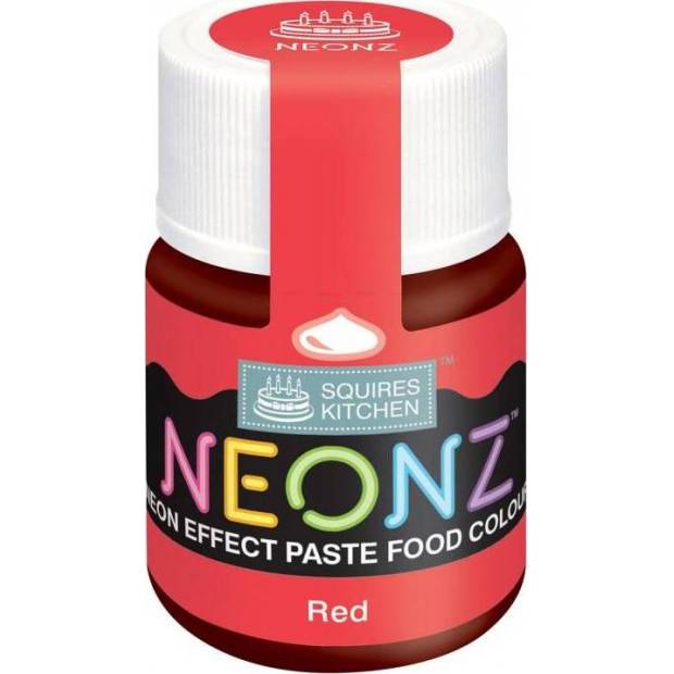 Gelová neonová barva Neonz (20 g) Red 38463 dortis