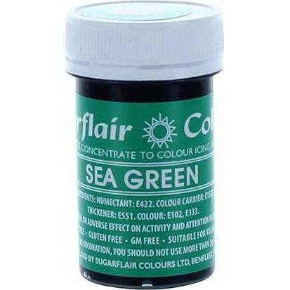 Gelová barva Sugarflair (25 g) Sea Green A152 dortis