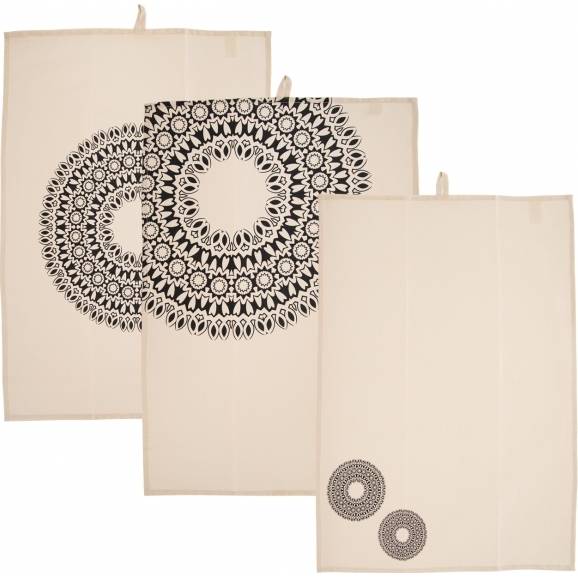 Kuchyňská utěrka MANDALA 3 ks 710968 Orion