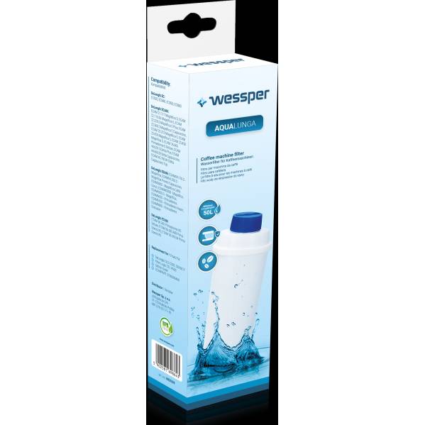 Vodní filtr AquaLunga do kávovarů značky DELONGHI dls c002- Wessper