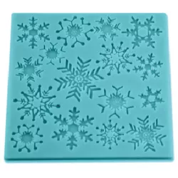 Silikonová forma sněhové vločky 10,5x10,5cm - Cakesicq