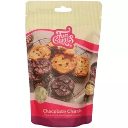 Čokoládové kousky Chunks 350g bílá čokoláda - FunCakes