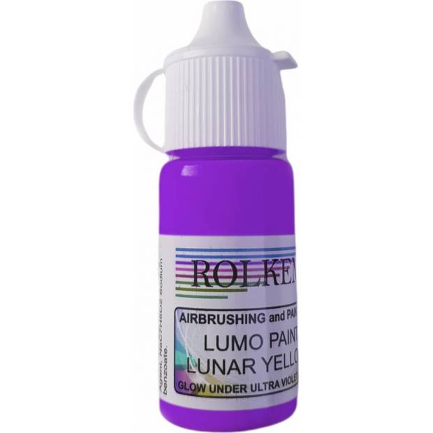 Neonová fluorescenční gelová barva 15ml Voila fialová - Rolkem