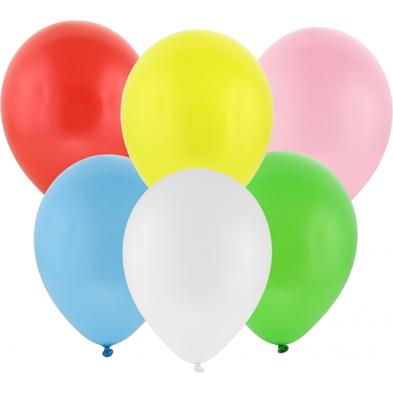 Pastelové balónky 50ks 22cm - Godan