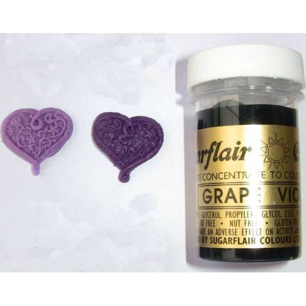 Gelová barva Sugarflair (25 g) Grape Violet
