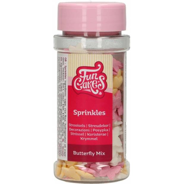 Cukrové zdobení motýlci 50g - FunCakes