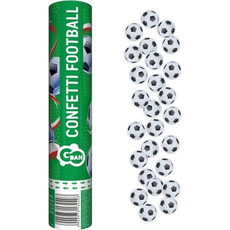 Konfety vystřelovací fotbalové míče 30cm - Godan