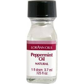 LorAnn Aroma olejové peppermint, super silný 3,7ml - FunCakes