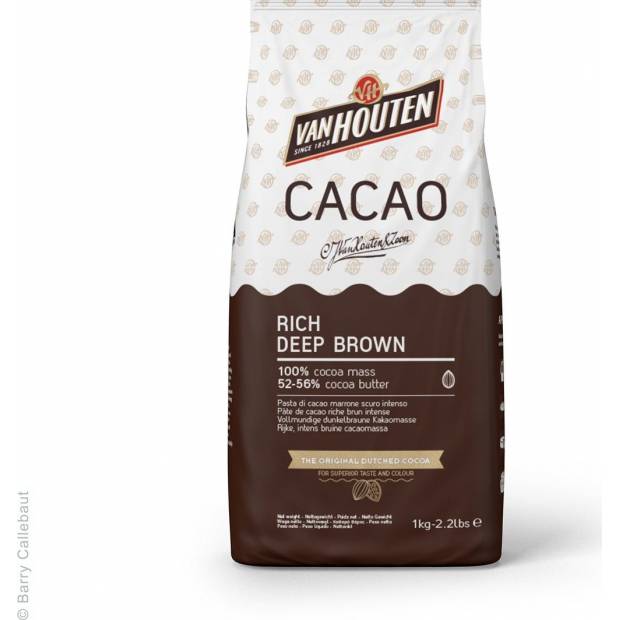 Intezivní hnědý 100% kakaový prášek - Van Houten 1kg - FunCakes