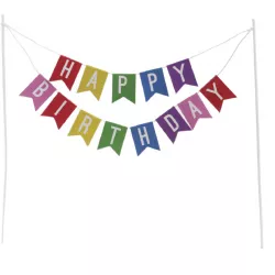 Zápich do dortu Happy Birthday 19x17cm - Dekora