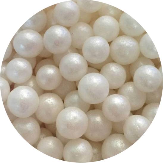 Cukrové perly Jumbo perleťové 7mm 70g - Scrumptious